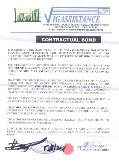 The contractual bond