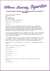 Gilbert’s incomplete application letter